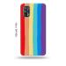 Tweakymod Printed Rainbow Colour Back Cover For Realme 7 Pro