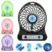 Epriko -Portable Rechargeable Mini Fan LED Light Hand Fan for kids and Adults