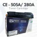 NP Tech CE505A/ 280A Premium Dark Black Print Laser Toner Cartridge for HP Laserjet Printer P2032 / P2035 / P2035N / P2055 / P2055D / P2055X Model
