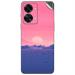 GADGETSWRAP Printed Vinyl Skin Sticker for OnePlus Nord 2T (5G) - Light Pink Pattern