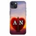 Voleano back cover for I Phone 13, A, Love, N, letter, A, N alphabet, A, N word, A, N name, cases cover