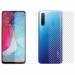 Kite Digital Oppo Reno 3 Back Screen Protective Film Carbon Fiber Skin Transparent Screen Guard Sticker & Premium Tempered Glass Screen Protector