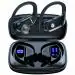 IBS Wireless Earbuds Bluetooth Headphones 48hrs Play Back Sport Earphones with LED Display Over-Ear Buds with Earhooks