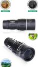 N&M Store Bushnell 16x52 Monocular Telescope Monocular Pack of 2 (52 mm , Black)