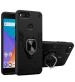 UNILORD Xiaomi Mi A1 Black Polycarbonate 360 Protection Ring Holder Stand Case D5 Tough Armor Bumper Back Cover