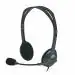 Logitech H111 Wired On Ear Headphones With Mic - Black