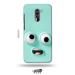 Tweakymod Printed Funny FAce Emoji Back Cover For Poco F1