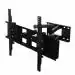 Unico Dual Arm TV Wall Mount Bracket for 23 to 75 Inch LED/HD/Smart TV’s, Full Motion Rotatable Universal Heavy Duty TV Wall Mount Stand with Swivel & Tilt Adjustments +-15 Degree