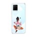 Emble Designer Clear Tranperant Silicone Case For Vivo Y21 -Design A7 ( TPU | Soft , Vivo Y21 | Multicolor )