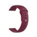 RUPELIK (20MM Button Strap Wine Red) Silicone Watch Strap Band for Samsung Galaxy Watch (42MM)/ Active/Active 2/ Gear Sport, Amazfit BIP/Lite, Ticwatch 2, Moto 360 Watch, LG Watch Sport 20MM Soft Silicone Watch Strap 20MM Silicone Watch Strap (Wine Red)