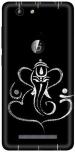 aadia Gionee F103 Pro Matte Vinyl God Printed Mobile Skin Sticker with Scratch Resistant Lamination