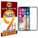 Kite Digital iPhone X/XS (Black) 5D/6D/11D/21D Premium Tempered Glass Screen Protector Slim 9H Hard 2.5D with Full Installation Kit (Pack of 2)