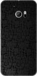 SRG INFOTECH Htc 10 Black Vinyl Mobile Skin