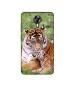 Casotec Tiger Design Printed Silicon Soft TPU Back Case Cover for Micromax Canvas Xpress 2 E313