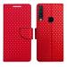 A D Enterprises DT Red Flip Cover for Vivo Y17 | Magnetic Case | Shock Absorbent | Flip Cover Vivo Y17