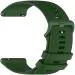 Pockester 22mm Soft Silicone Strap Compatible with Noise ColorFit Pro 3, ColorFit Caliber Smart Watch Strap (Green)