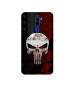 Casotec Punisher Skull Design 3D Printed Hard Back Case Cover for Oppo A9 (2020)