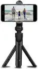 Glarixa Handheld XT-02 Tripod Stand Extendable Selfie Stick with Detachable Tripod for DSLR, Action Cameras & Smartphones (Black)