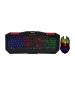 FRONTECH Wired Gaming Keyboard and Mouse Combo with RGB Backlight Effects(KB-0035)