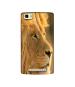 Casotec Lion Design Printed Silicon Soft TPU Back Case Cover for Panasonic P75