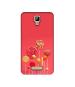 Casotec Lollipop Design Printed Silicon Soft TPU Back Case Cover for Gionee P7
