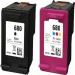 GPN PRINT 680 Cartridge Combo HP 680 Black and Tri Color Ink Toner (Pack of 2)