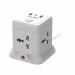 One Beat Cube Pro Extension Boards with USB Port with Universal Sockets and USB 20W Fast Charging Ports with Indicatori Plug Socket (4 Socket + 2 USB + 1 Type C)