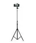 ADZOY 6.9 Feet (210cm) Strong Metal Tripod/Camera Stand, Beauty Ring Fill Light Stand, Photography Umbrella, Selfie Video Recording