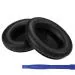 Crysendo Black Faux Leather Headset Ear Cushion