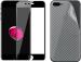 Ragro Black Front And Back Tempered Glass For Apple Iphone 8 Plus (Combo Of 2)