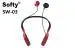 SOFTY SW-03 Rock-U Wireless Headset (Black/RED)