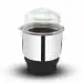Kimatsu Stainless Steel Chutney Jar for Mixer Grinder, 400 mL, Small, Universal Compatibility (Silver)