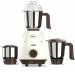 Pigeon by Stovekraft ORB Mixer Grinder 750 Watts Motor Warranty of 5 Years on Motor Over load Protection Wet & Dry Grinding with 500 ml 1000 ml and 1500 ml Jar Wet Grinding and Juicing, White