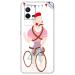 GADGETSWRAP Printed Vinyl Skin Sticker for Vivo iQoo 9 (5G) - Moustache Cyclist