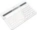 iFyx Logitech Bluetooth Multi-Device Keyboard Transparent Silicone Keyboard Skin Protector Case Cover