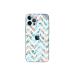 GADGETSWRAP Printed Vinyl Skin Sticker for Apple iPhone 12 - Teal
