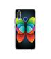 Casotec Colourfull Butterfly Design Printed Silicon Soft TPU Back Case Cover for Vivo Y15
