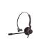 Gbh Black, Grey Pu Metal Fox50 Monaural Nose Cancellation Headset Wired Headset With Mic 3.5 Mm Connector