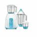 Prestige Vista 550W Mixer Grinder With 3 Stainless Steel Jars(White and Blue, 1 SS wet jar-1500ml, SS Dry jar-1000ml, SS Chutney jar-300ml)