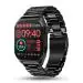 Pebble Cosmos Vogue 1.96 inch Amoled, BT Calling, Multiple Sports Mode, Heart Rate Monitor, AI Voice Assistance Alarm & Notification smartwatch - Obsidian Black