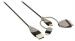 Bandridge BBM39410B10 3In1 Sync And Charge Cable 1 M