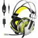 EKSA E800 Wired Over Ear Gaming Headphones with Noise Cancelling Mic, 50mm Drivers & LED Light for PC, Mobile, Tablets, Laptop, PS4, PS5, Xbox One, Nintendo Switch, VR with mic