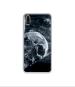 Casotec Skull Smoke Blue Scary Death Design Printed Silicon Soft TPU Back Case Cover for Vivo V11 / V11 Pro