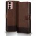 Mobiclonics Dual Colour Flip Cover for Moto G42 - Brown&Coffee