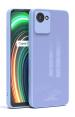 U&E Purple Polycarbonate Back Case Cover For Realme C30