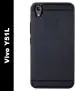 COVERBLACK Rubber Back Cover Compatible model for VIVO Y51L - Black
