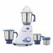 Preethi Blue Leaf silver MG-149 600W 3 Jar Mixer Grinder With 1 Small Bottle, Blue