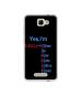 Casotec Single Means Design Printed Silicon Soft TPU Back Case Cover for Panasonic Eluga I3