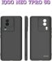 XOVO Back Cover for IQOO NEO 7 Pro 5G, iQOO Neo 7 Pro 5G (Black, Dual Protection, Silicon, Pack of 1)