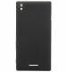 Imbi Black Fiber Back Panel For Sony Xperia T3